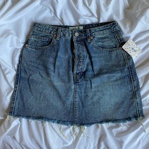 Free People Denim Skirt